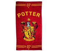 Groovy Uk Harry Potter Quidditch Serviette, 150 cm Longueur x 75 cm Largeur, Noir/Yellow/Bourgogne/l'or