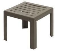 Grosfillex table basse de jardin Miami - Taupe