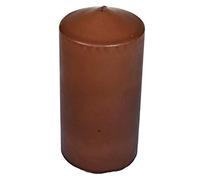 Grosse Bougie Votive Decorative Parfumée, Anti Tabac,Candles Pour La Decoration de L' Intérieur De votre Maison Et pour Créer Une Ambiance. Marron, Parfun Chocolat 7.5x15 cm Durée 60h