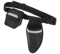 Grosse Ceinture Sacoche à Outils en Tissu, Rangement Noir | Pochette à Outils pour Ceinture, Multiples Poches, Accès Rapide, pour Petits Outils et Marqueur