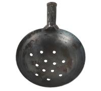 Grosse Louche de Nettoyage Ronde en Fer Noir pour Fermes et Maisons | Application Polyvalente, Design Multifonction, Forme Ronde, Usage au Sol et Sable