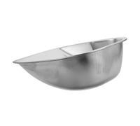 Grosse Pelle à Poussière à Double Poignée en Acier Inoxydable pour | Argenté, Facile à Nettoyer, Usage Polyvalent, Prise Confortable, Gain de Temps, pour Nettoyage Intérieur et Extérieur