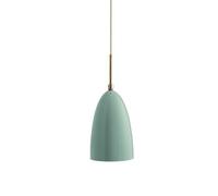 GUBI Lampe à suspension Grasshopper bleu gris