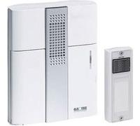 Grothe 43305F Carillon sans fil Set complet avec porte-nom Blanc G