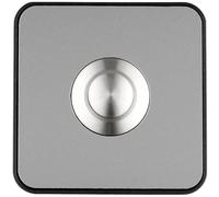 Grothe GRO64181 Bouton-poussoir de sonnette Piccolo Piazza inox
