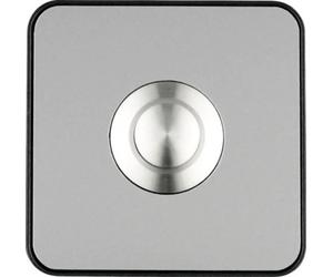 Grothe GRO64181 Bouton-poussoir de sonnette Piccolo Piazza inox