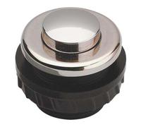Bouton de sonnette simple 62026 nickel 12 V/1,5 A