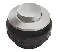 Grothe Bouton de sonnette simple 62016 aluminium 12 V/1,5 A