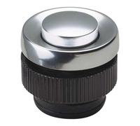 GROTHE Grothe Bouton de sonnette rond 11,5 mm bouton alu, manchon alu PROTACT 210 AL Quantité:1