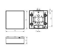 GROTHE Grothe Carillon 465A-230 230V blanc bimode 70mA avec/blanc Quantité:1