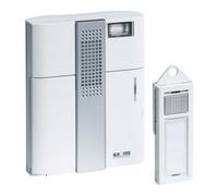 Grothe MISTRAL 300M Wireless door bell kit Silber - Weiß (43300)