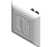 Grothe UP-LTW 120ws - Weiß - Kunststoff - Verkabelt - 80 dB - AC - 8 - 12 (43711)