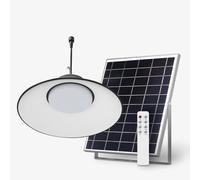 Groupe DDC Lampe Suspendue Solaire Extérieur Puissante 500/1650 Lumens - Éclairage Réglable 3000K 4000K 6000K - Télécommande - IP65 - Terrasse Pergola Jardin (500 lumens)
