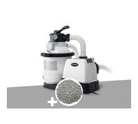 Groupe de filtration à sable SX1500 4 m³/h + 10 kg de zéolite - Intex