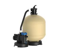 Groupe de filtration à sable TOI 15 m3/h vanne 4 voies piscine 75m3
