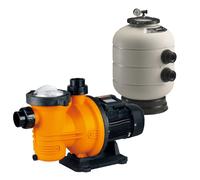 Groupe de filtration piscine : pompe Kalia + filtre Millenium 15 m3/h