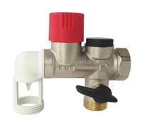 Groupe De Sécurité Coudé Siège Inox Pour Eau Agressive Nf 20/27 (3/4'')