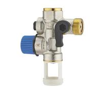 Groupe de sécurité droit norme NF 20x27 (3/4) siège inox anti corrosion chauffe eau/cumulus NOYON & THIEBAULT
