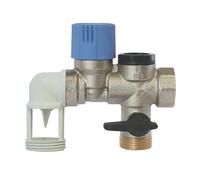 Groupe de sécurité horizontal en laiton 3/4" Somatherm