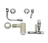 Groupe de sécurité Vaillant uniSTOR 0020174068 avec jeu de tuyaux R 1/2, caché, sous 6 bar, avec entonnoir de vidange
