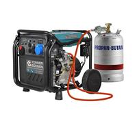 Groupe électrogène 8000W Essence et Gaz Inverter Konner & Sohnen KS 8100iEG