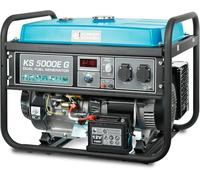 4500 W Générateur de gaz et d'essence Groupe électrogène KS 5000E G 2x16A