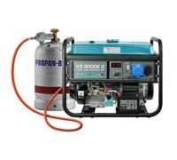 Groupe électrogène GPL/essence Könner & Söhne KS 9000E G Groupe électrogène de secours mobile