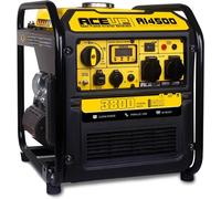 Groupe électrogène à onduleur de 3800W, essence, générateur de courant, groupe électrogène de secours, silencieux, avec prises 230V, 12V et 5V. Écran intelligent, mode éco pour chantier. Moteur 4 temp