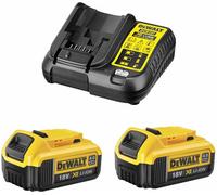 Groupe électrogène DeWALT (2 x 18V 4.0 Ah + DCB107)
