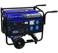 Groupe Électrogène Essence Master Flash MF5600N, 5500W Max, Réservoir 25L, 96dB(A), Kit Chariot