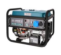 Groupe électrogène gaz-essence KS 10000E G, generateur de courant puissance maximale 8000 W, 230V, moteur EURO-V, power station a affichage LED, generateur electrique essence, enroulement cuivre.