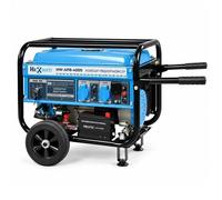 Groupe électrogène à essence HEXWELT 3500 W 230 V, démarrage électrique, AVR, bobinage cuivre, HW-APB-4000