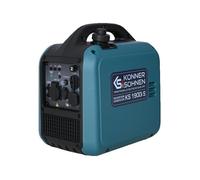 K&S Könner&Söhnen KS 1900i S Générateur inverter 2,0 kW avec boîtier insonorisé, groupe électrogène de secours essence avec enroulement en cuivre, générateur inverter avec 2 sorties USB