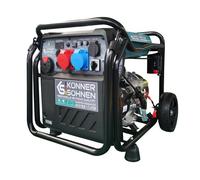 Groupe électrogène Inverter - Könner & Söhnen - KS 8100iE 1/3 ATSR - 8,5 kW - Monophasé et Triphasé - Écran LED