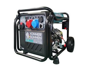 Groupe électrogène Inverter - Könner & Söhnen - KS 8100iE 1/3 ATSR - 8,5 kW - Monophasé et Triphasé - Écran LED