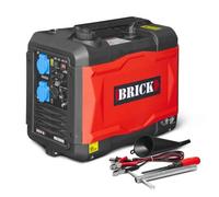 Groupe électrogène inverter silencieux max 2900W - 2 prises - Brick