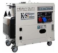 Groupe électrogène diesel Könner&Söhne KS 9200HDES-1/3 ATSR EUROV Groupe électrogène