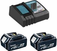 Groupe électrogène MAKITA (2 x 18V 5,0 Ah + DC18RC)