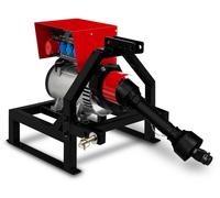 Groupe électrogène PTO, 18,75 kVA, avec régulateur de tension automatique (AVR), 3x230V/1x400V, indice de protection IP44, arbre de prise de puissance 1-3/8" à 6 dents