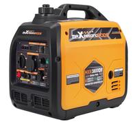 Groupe électrogène - Silencieux GPL et essence - 3500 W - Onduleur - Écran numérique