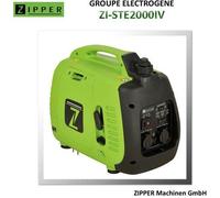 Groupe électrogène - ZIPPER - ZI-STE2000IV - Technologie Inverter - Compact et léger