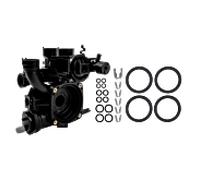 Groupe hydraulique de bloc de retour Wolf 207070299 avec joint torique et clip, pour CGU/CGG-2(K)
