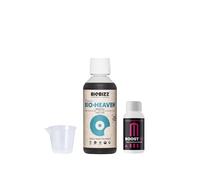 GROWMANIA Bio Heaven de BioBizz 500 ml + Échantillon Boost Up + Tasse de mesure | Stimulateur de vitalité organique | Pour jardins urbains et terrasses