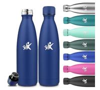 Grsta Gourde Isotherme, Gourde 750ml, Gourde Inox, Sans BPA, Gourde Reutilisable, 24h Froid & 12h Chaud, Gourde Enfant Anti Fuite, Double Vide, Bouteille d'eau pour l'École, Bureau, Extérieur, Voyage
