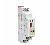 GRT8-K relais de minuterie réglage numérique AC DC 12V 24V 220V 230V temporisation multifonction marche arrêt 1 pièces(GRT8-K2 ACDC12V-240V)