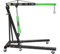 GRUE D'ATELIER, CHEVRE DE LEVAGE HYDRAULIQUE PLIABLE ET MOBILE - 2T