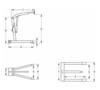 Grue d'atelier pliante 1T STILKER - 53006