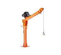 VEVOR Grue électrique pour camionnette 998 kg Treuil électrique 2722 kg Pivotante 360° Acier