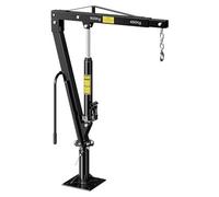 Grue de levage, grue de chantier, hauteur de 1800 mm, capacité de charge de 900 kg, rotation à 360°, base solide pour montage au sol, grue d'atelier