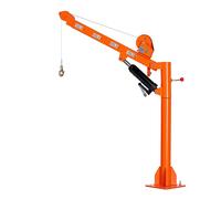 Grue de Levage pour Camionnette 453,6 kg-Duoku-Grue Manuelle avec Treuil et Cric Hydraulique 8 t, pour Machines, Bois, Équipements